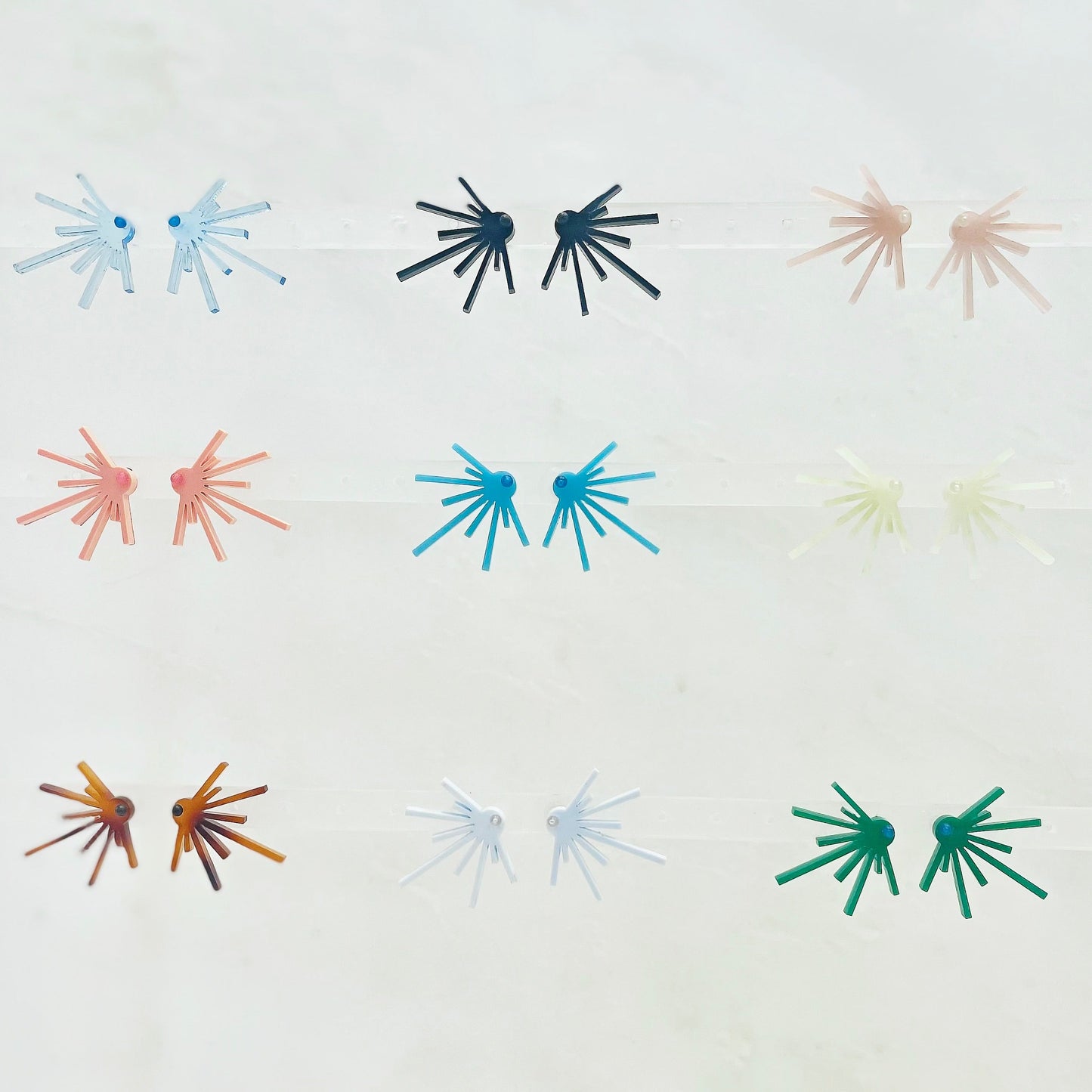 SUNBURST EAR CHARMS